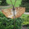 ~ Sold
Flutterby
17" high   20" wide   2" deep
Height is without the rebar stake