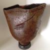 ~ Sold
Rustic Vase
13" high   10" wide   7" deep